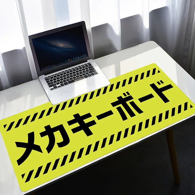 White Mouse Pad Xxl Pc Gamer J - Desk Setup Blue recension och pris