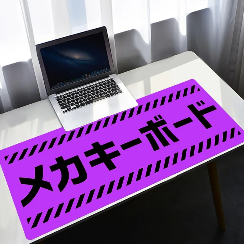 White Mouse Pad Xxl Pc Gamer J - Desk Setup Blue recension och pris