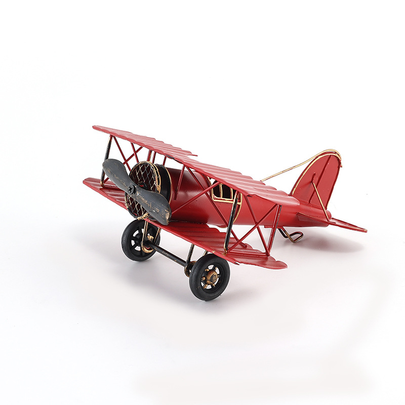 Retro Iron Metal Aircraft Mode - Desk Setup Photo recension och pris