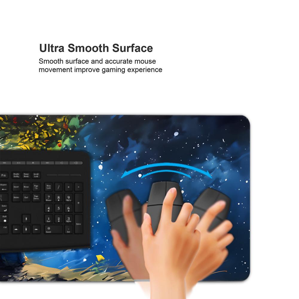 HYBXAXC Red, Mouse Starry Pad  - Desk Setup Red recension och pris
